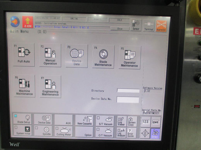 Disco DFD 6361 Automatic Dicing Saw