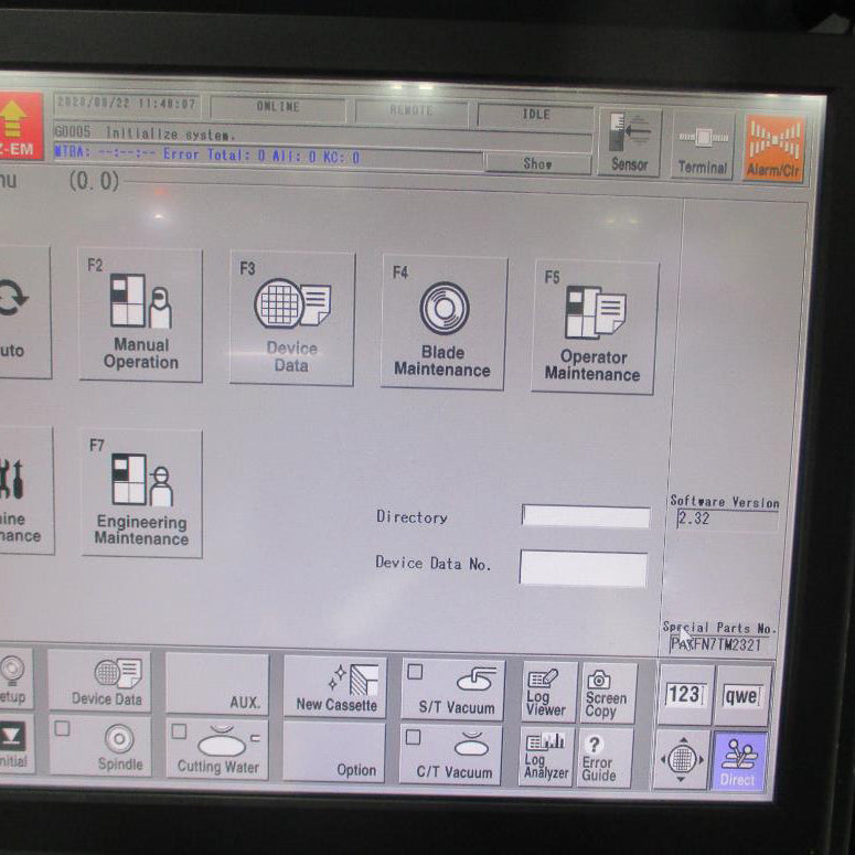 Disco DFD 6361 Automatic Dicing Saw