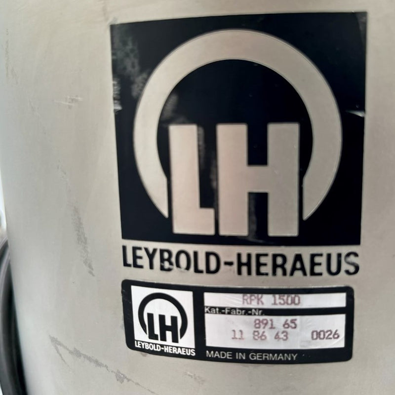 Leybold RPK 1500 Ionization Gauge / Vacuum Gauge