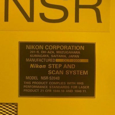 Nikon NSR S 204 B Stepper