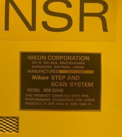 Nikon NSR S 204 B Stepper