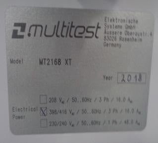 Multitest MT 2168 XT Handler