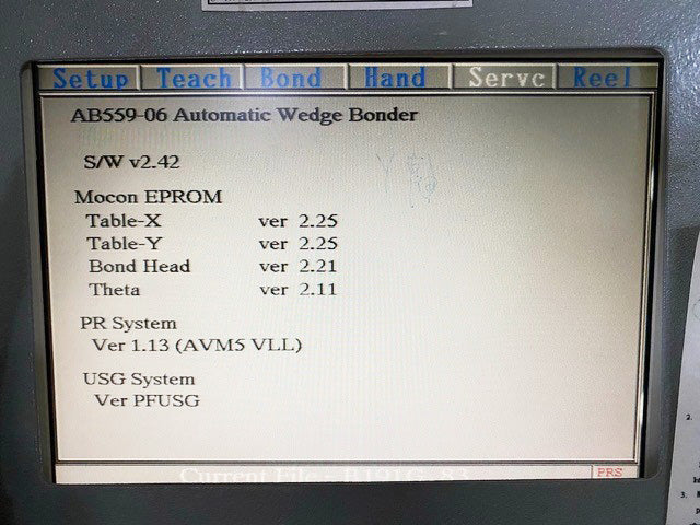ASM AB 559 A 06 Wedge Bonder