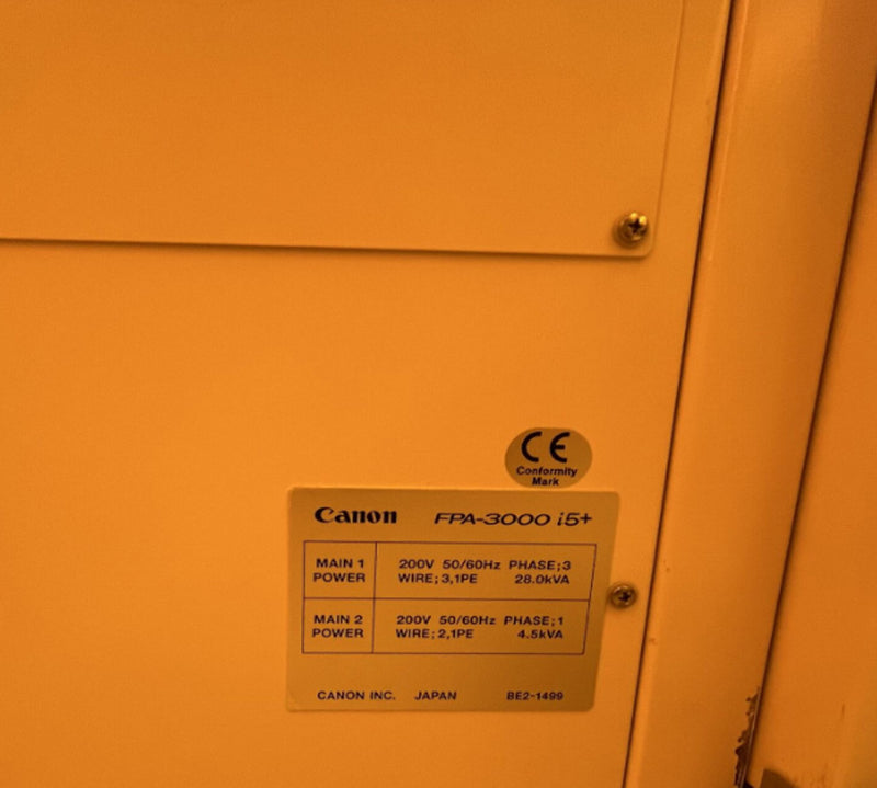 Canon FPA 3000 i 5 ++ i-Line Stepper