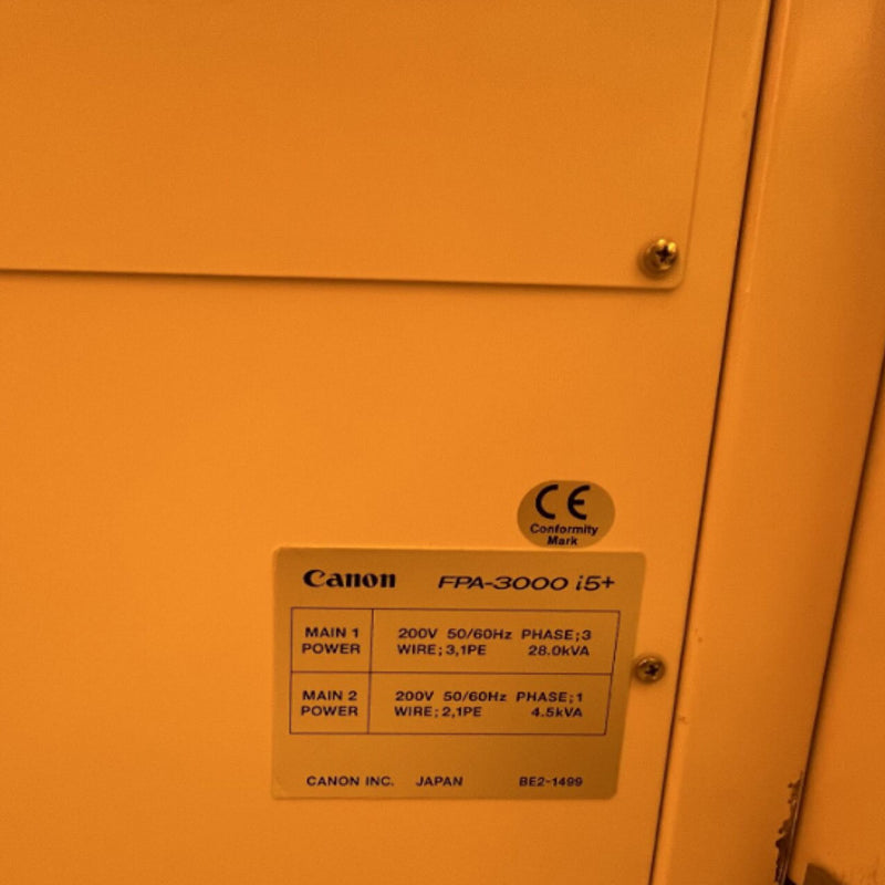 Canon FPA 3000 i 5 ++ i-Line Stepper