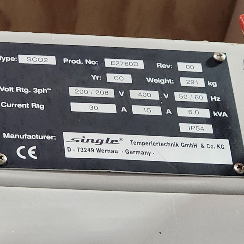 Agilent SCO 2 E 2760 D Chiller