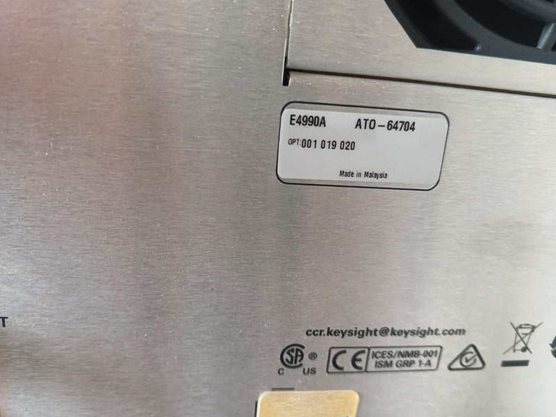 Keysight E 4990 A Impedance Analyzer