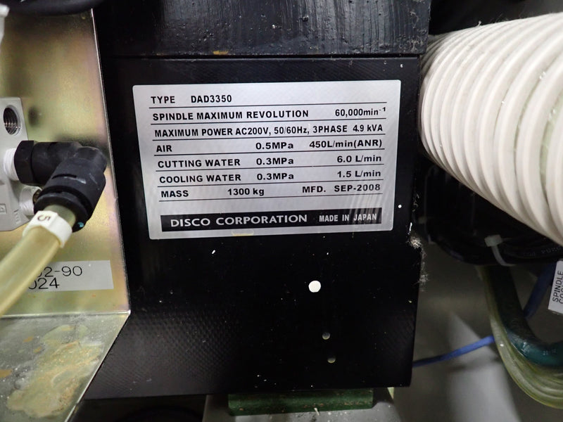 Disco DAD 3350 Automatic Dicing Saw