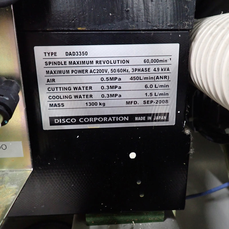 Disco DAD 3350 Automatic Dicing Saw