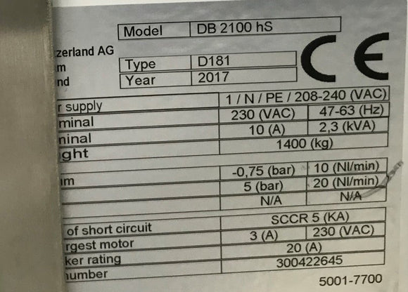 Esec DB 2100 HS Die Bonder