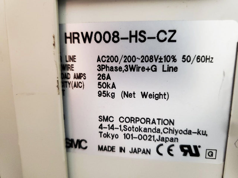 SMC HRW 008 HS CZ Thermo Chiller