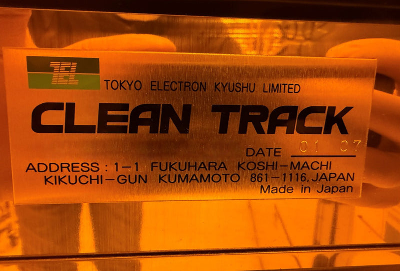 Tel Clean Track Act 8 Coater / Developer