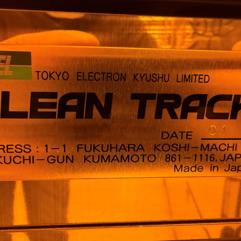 Tel Clean Track Act 8 Coater / Developer