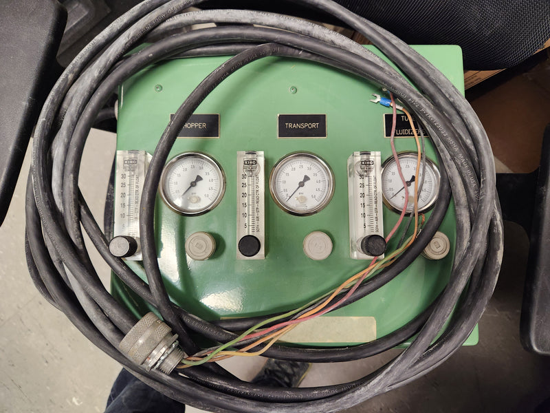 Gasbarre 8 x 8 x 22.5 Fluidized Filler Shoe Controller