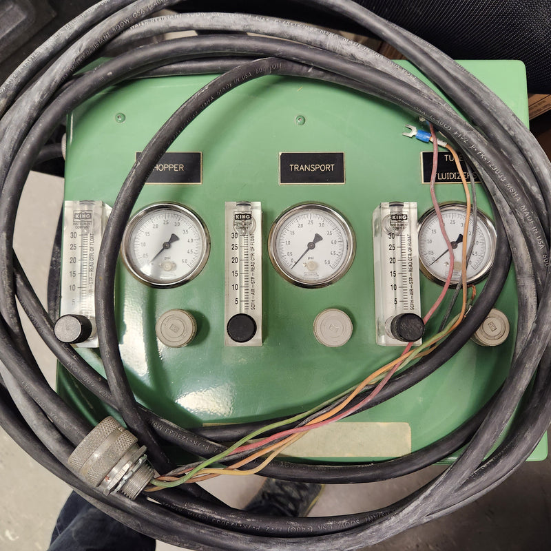 Gasbarre 8 x 8 x 22.5 Fluidized Filler Shoe Controller