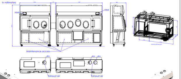 EuroBioConcept ChemoSafe Aseptic Isolator