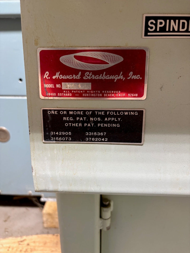Strasbaugh 6 DA 4 Polisher