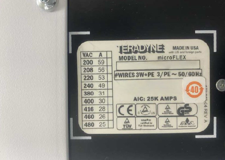 Teradyne MicroFlex Tester