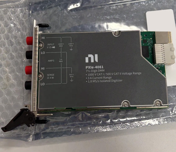 National Instruments PXIe 4081 DMM (Digital Multimeter)
