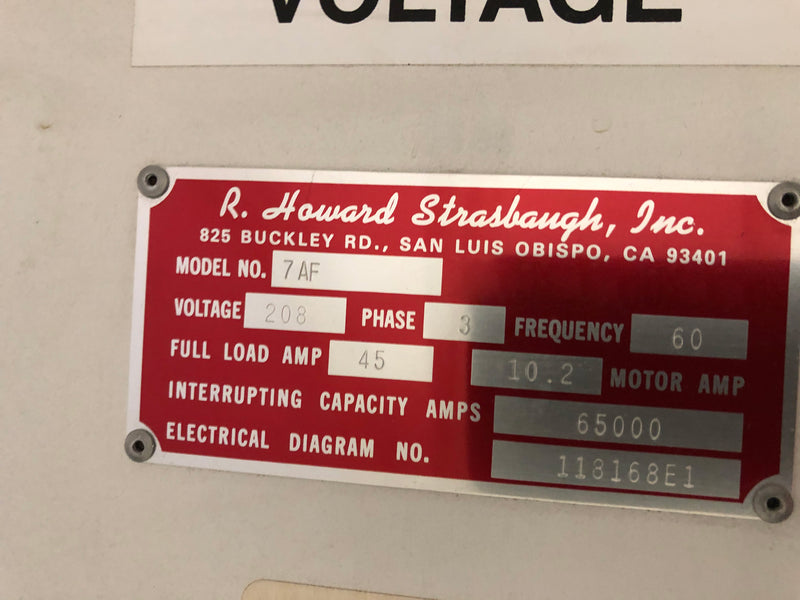 Strasbaugh 7 AF Grinder