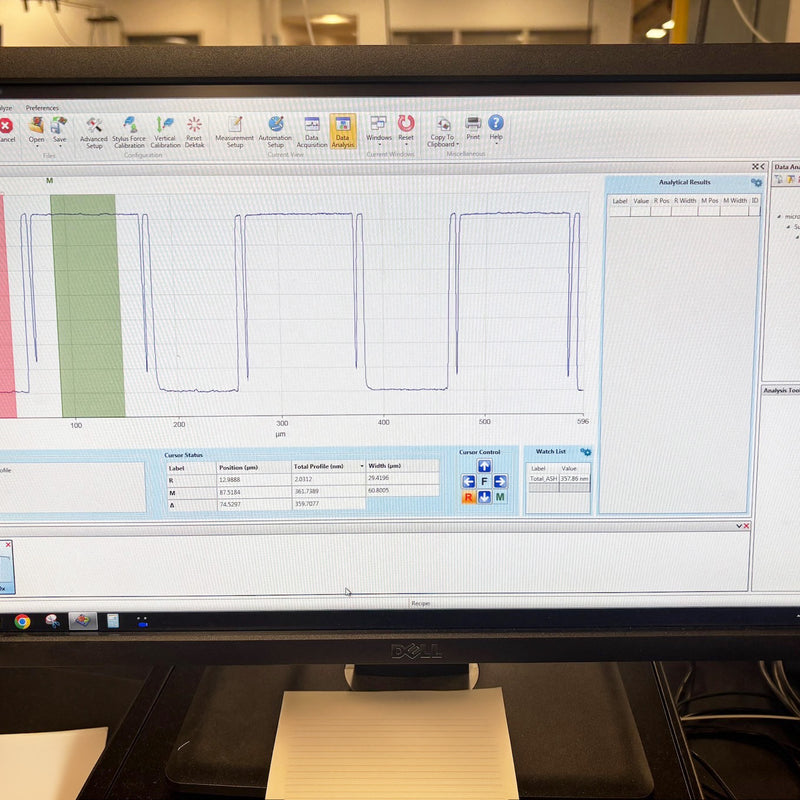 Bruker / Veeco Dektak XT Profilometer