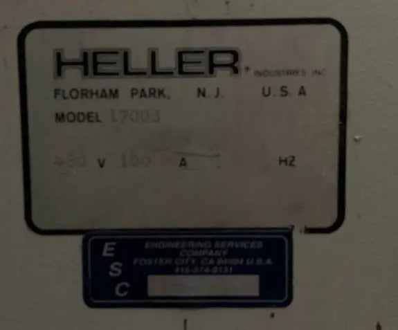 Heller 1700 S Oven