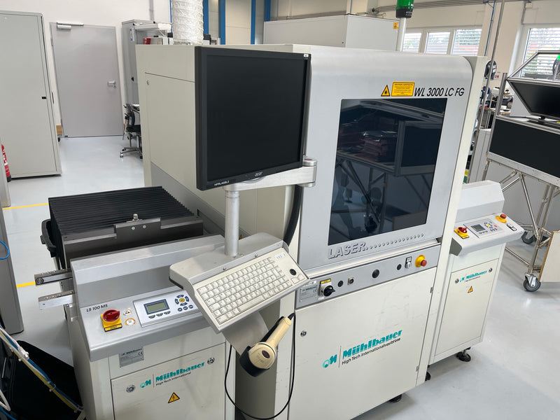 Muhlbauer WL 3000 Laser Marking Station