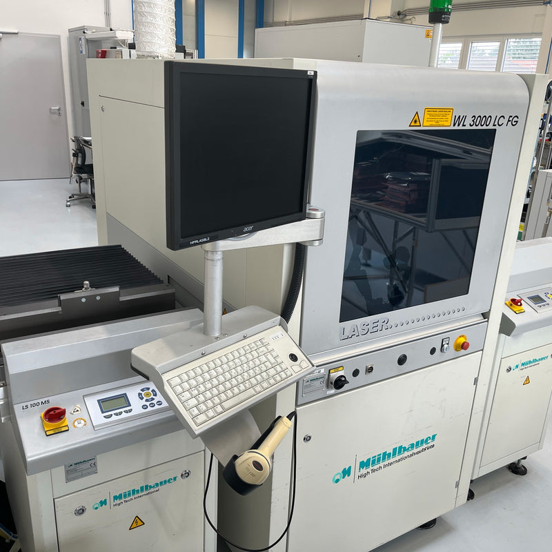 Muhlbauer WL 3000 Laser Marking Station