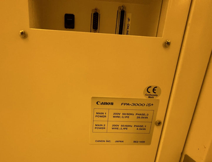 Canon FPA 3000 i 5 ++ i-Line Stepper