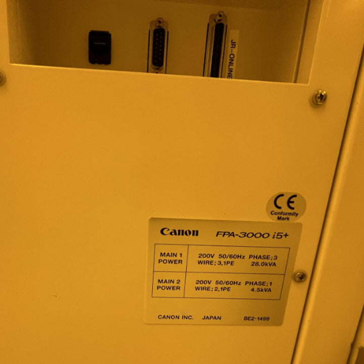 Canon FPA 3000 i 5 ++ i-Line Stepper