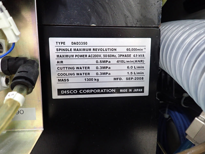 Disco DAD 3350 Automatic Dicing Saw