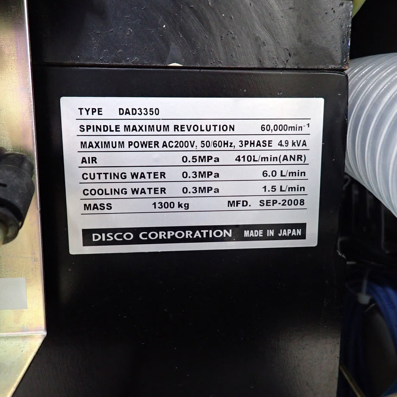 Disco DAD 3350 Automatic Dicing Saw
