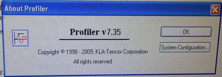KLA P 16 + Profiler
