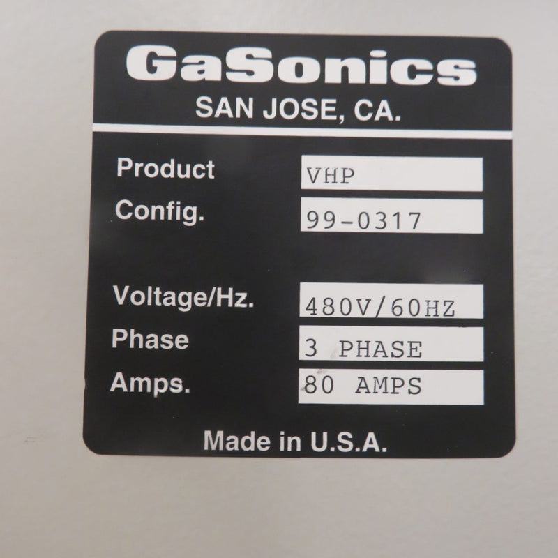 Lam / Novellus / Gasonics VHP Horizontal Furnace