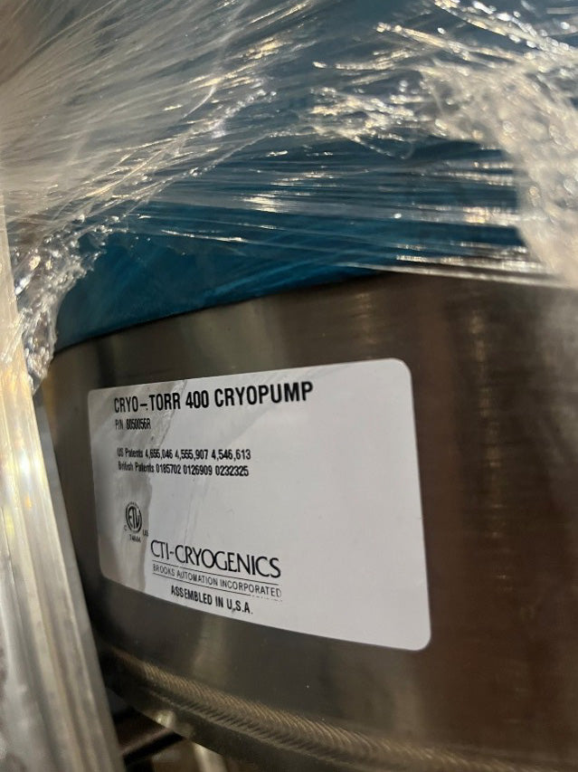 CTI Cryo-Torr 8 High Vacuum Cryopump