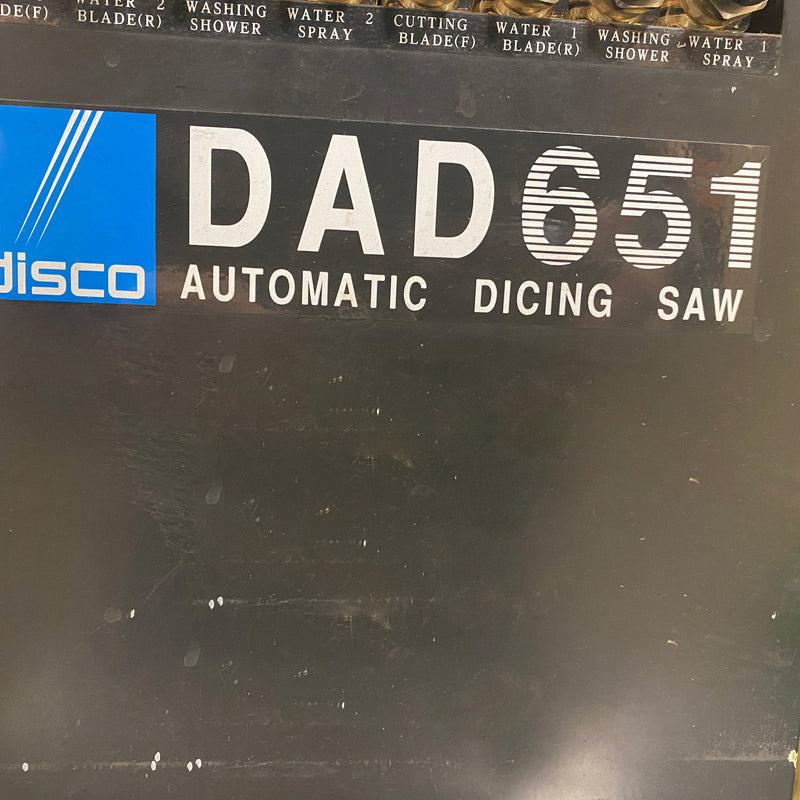 Disco DAD 651 Automatic Dicing Saw