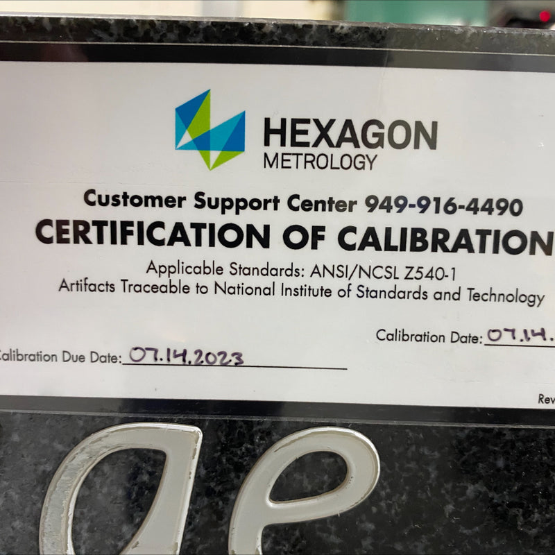 Brown & Sharpe Global Image 7107 CMM (Coordinate Measuring Machine)