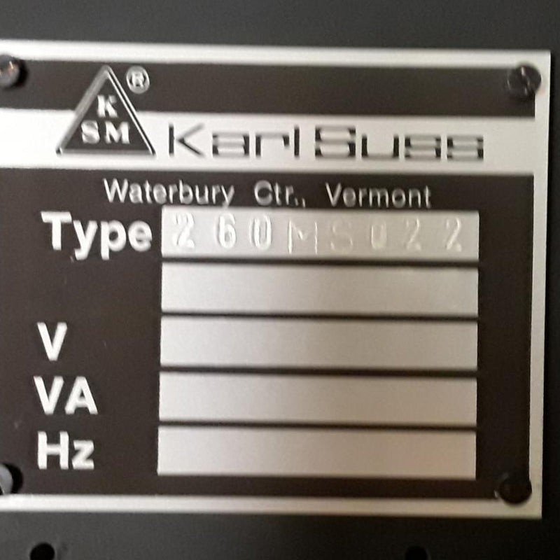 SUSS MJB 3 Mask Aligner