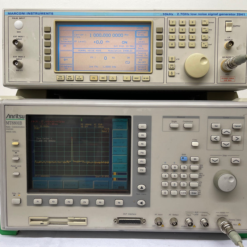 Anritsu MT 8801 B Radio Communication Analyzer