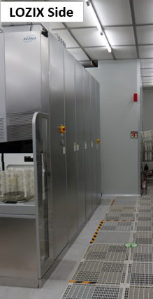 SEMES Lozix SL 12 Photoresist Developer Track