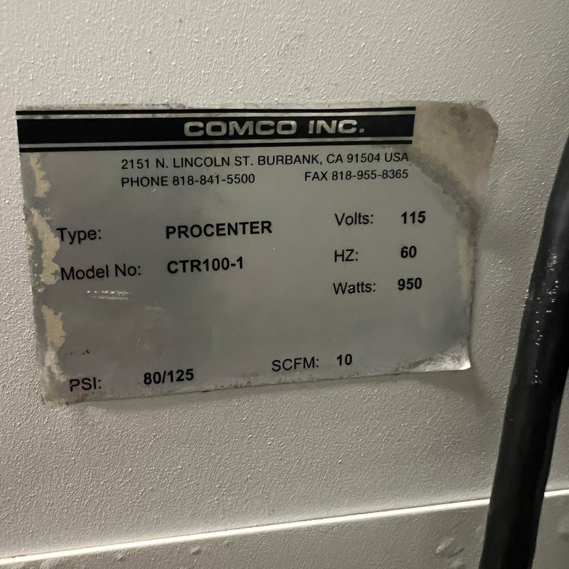 Comco MicroBlaster Workstation