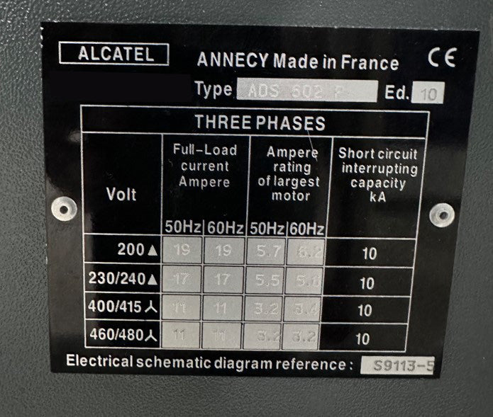 Pfeiffer / Adixen ADS 602 P Pump