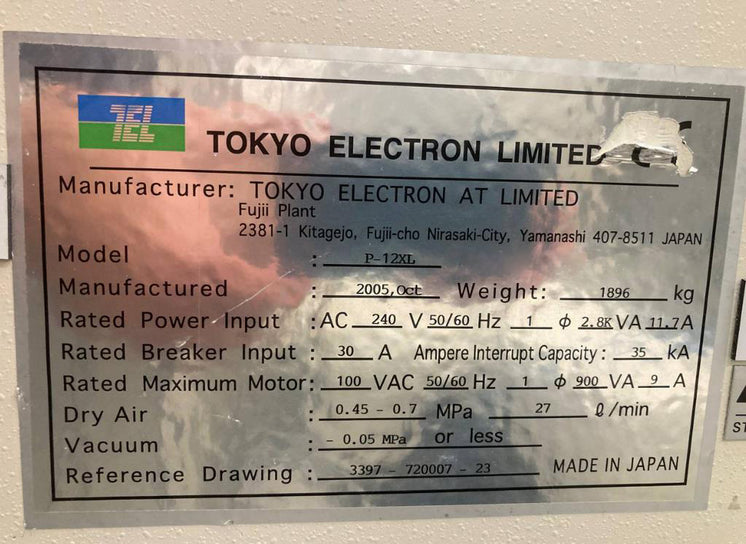 Tel P 12 XL Wafer Prober