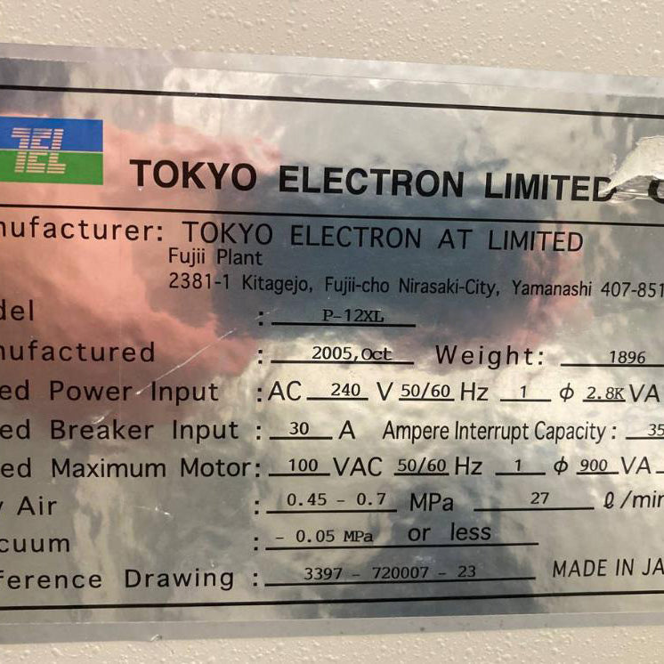 Tel P 12 XL Wafer Prober