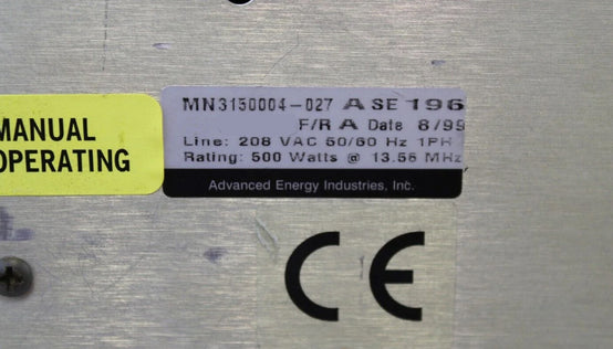 Advanced Energy RF 5 S RF Generator
