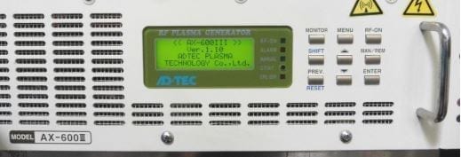 Adtec AX 600 III RF Plasma Generator
