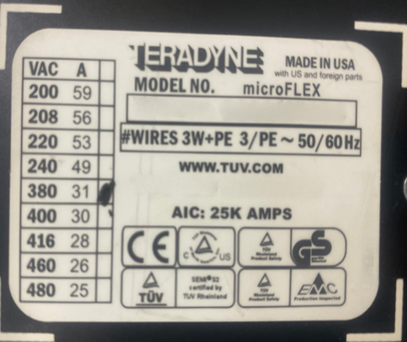 Teradyne MicroFlex ATE (Automatic Test Equipment)