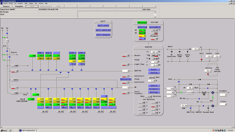 Aixtron AIX 2600 G 3 R MOCVD / OMVPE (Metal Organic Chemical Vapor Deposition / Organometallic Vapor Phase Epitaxy)