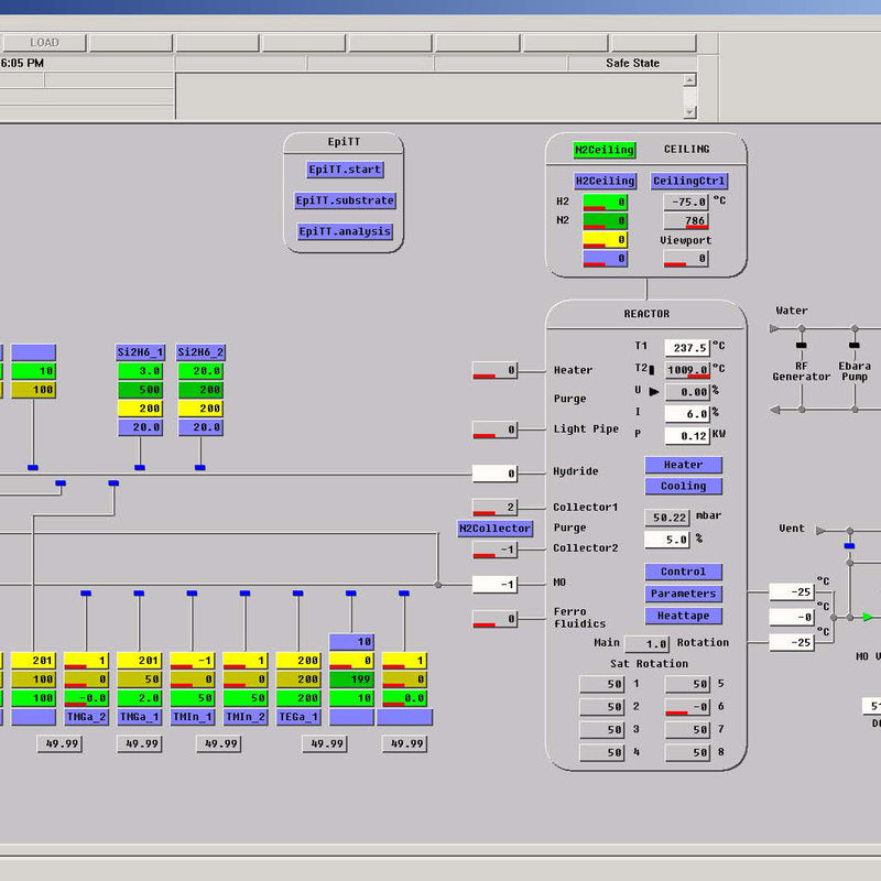 Aixtron AIX 2600 G 3 R MOCVD / OMVPE (Metal Organic Chemical Vapor Deposition / Organometallic Vapor Phase Epitaxy)