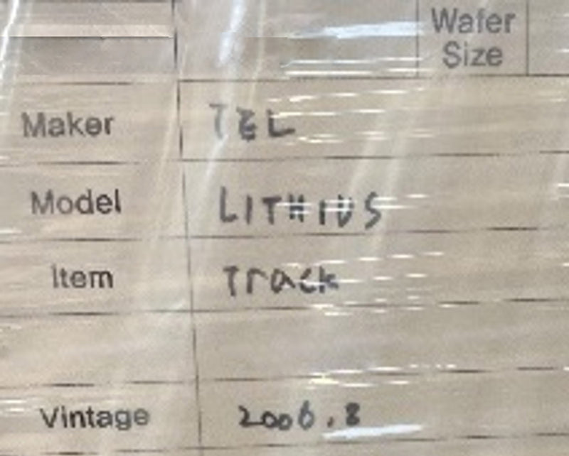 Tel Clean Track Lithius Coater / Developer